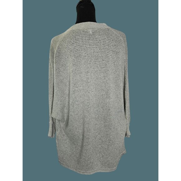 2/$35-Madewell Womens Gray Open Front Cardigan Sweater XS Soft Knit OVERSIZED - Picture 6 of 8